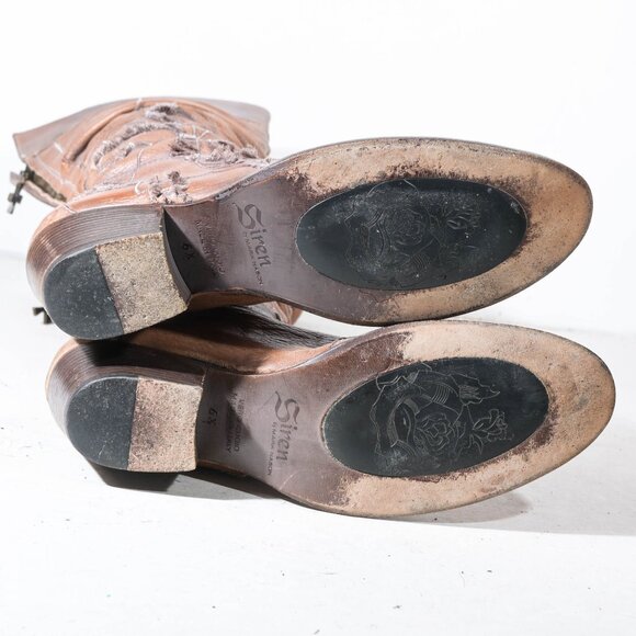 Siren by Mark Nason Knee High Boots in Tan - 6.5 - Picture 3 of 8